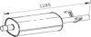 DINEX 74344 Middle Silencer